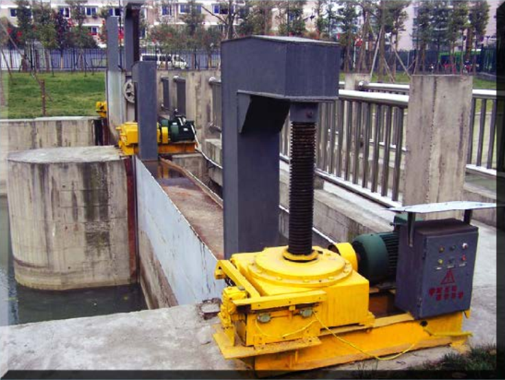 集成式上顶式闸门